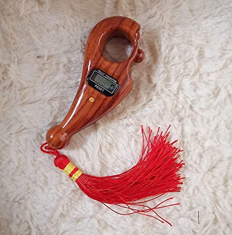 Bhakti Ratna Jaap Counter — Brass Digital Tasbih Mantra Counting Machine | Jaap Mala Counter for Ram Naam, Hanuman Chalisa & Daily Puja | Free Size